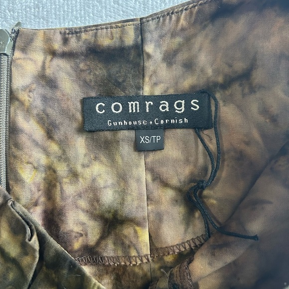 Comrags Earth-tones Cotton Sleeveless Boxy Top Made in Canada - Picture 2 of 8